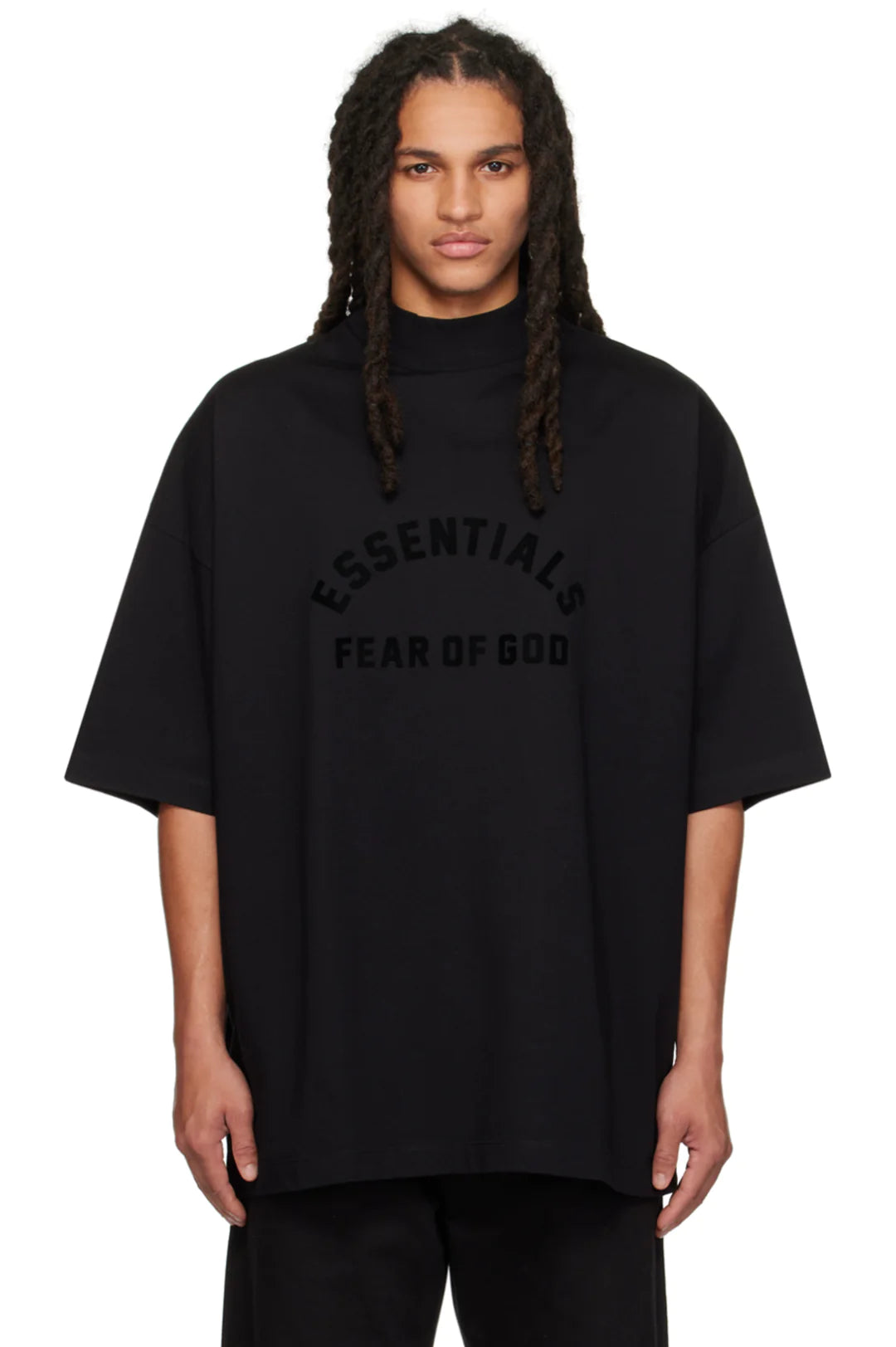 FEAR OF GOD ESSENTIALS T-SHIRT JET BLACK (SS23)