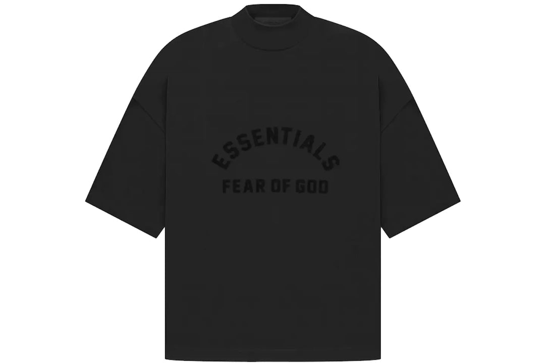 FEAR OF GOD ESSENTIALS T-SHIRT JET BLACK (SS23)