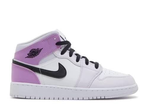 AIR JORDAN 1 MID GS BARELY GRAPE Kicksinto