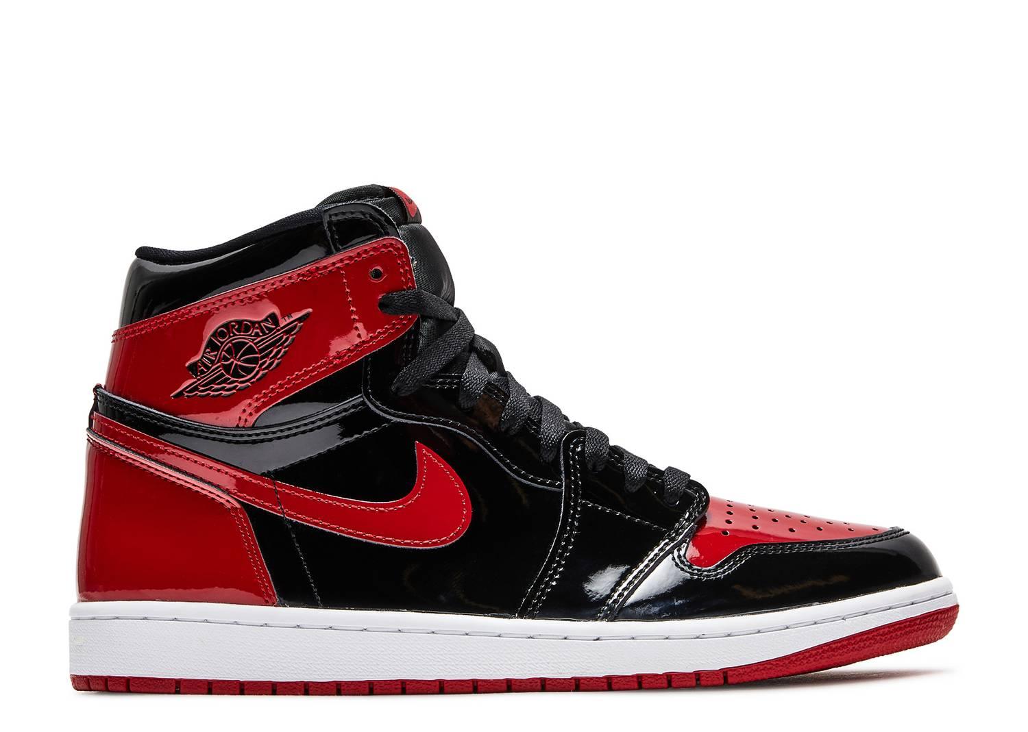 AIR JORDAN 1 RETRO HIGH OG 'PATENT BRED' – Kicksinto