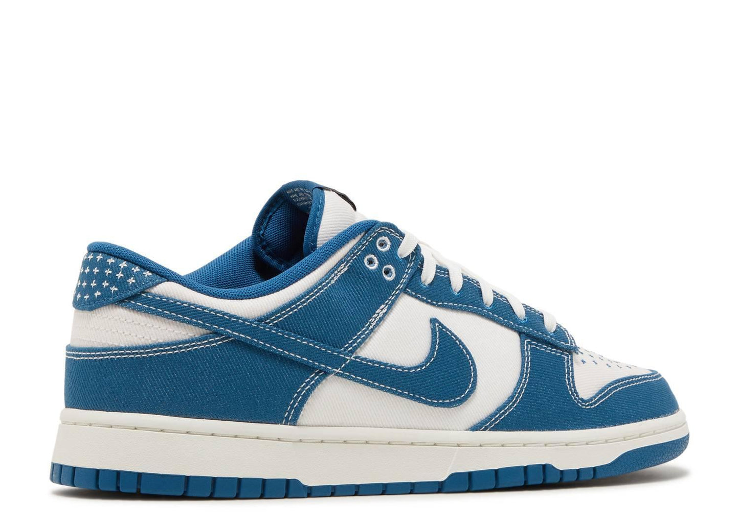 NIKE DUNK LOW SE 'SASHIKO - INDUSTRIAL BLUE' - Kicksinto