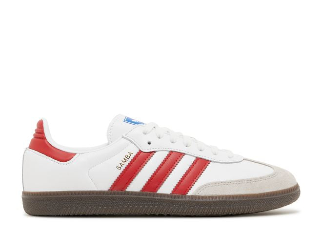 adidas SAMBA OG 'WHITE SCARLET'