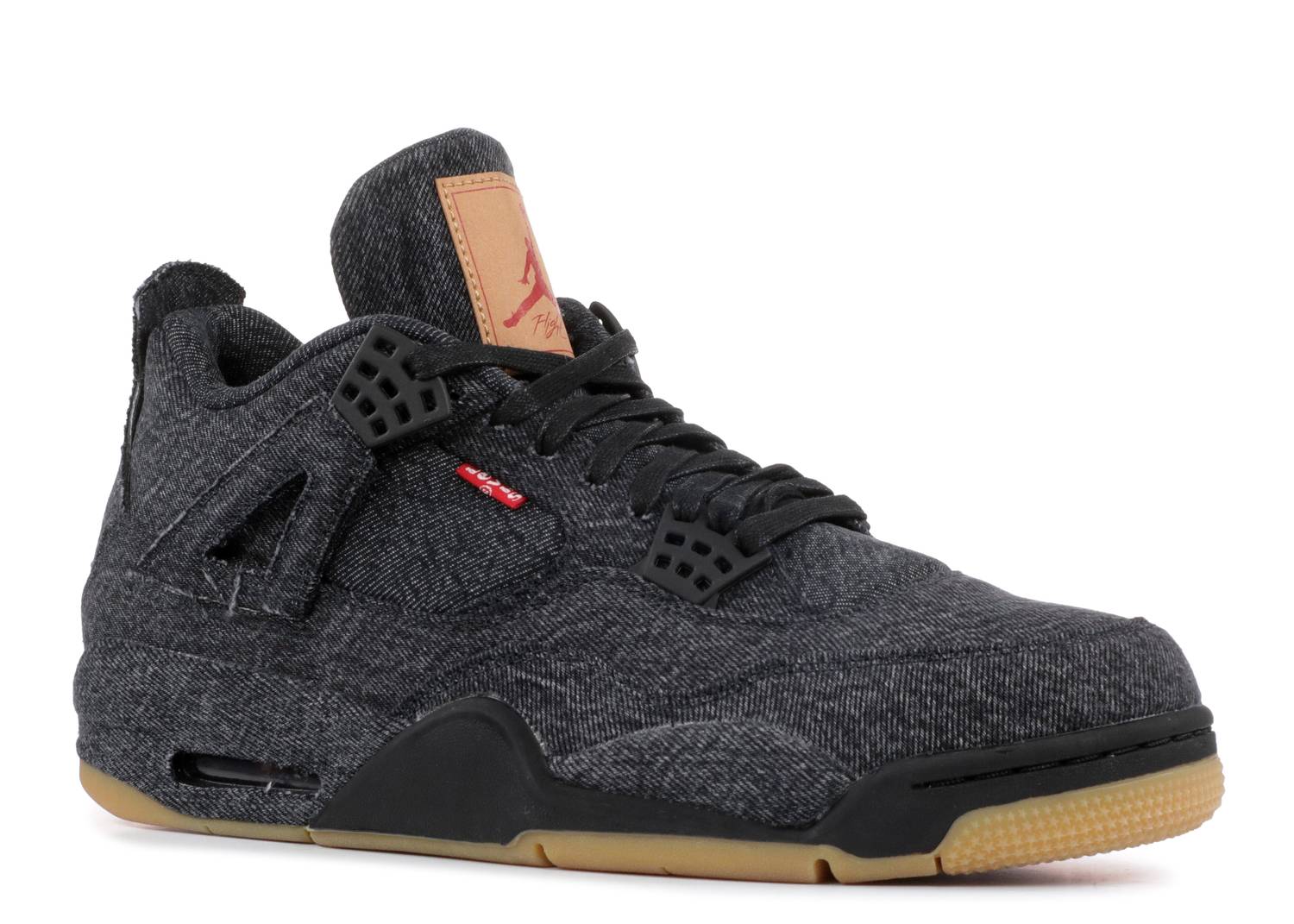 Black 2024 denim 4s