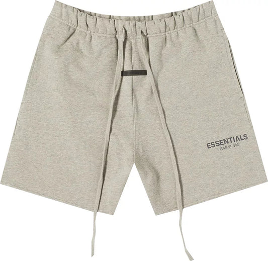 Fear of God Essentials Sweat Shorts 'Dark Heather Oatmeal'