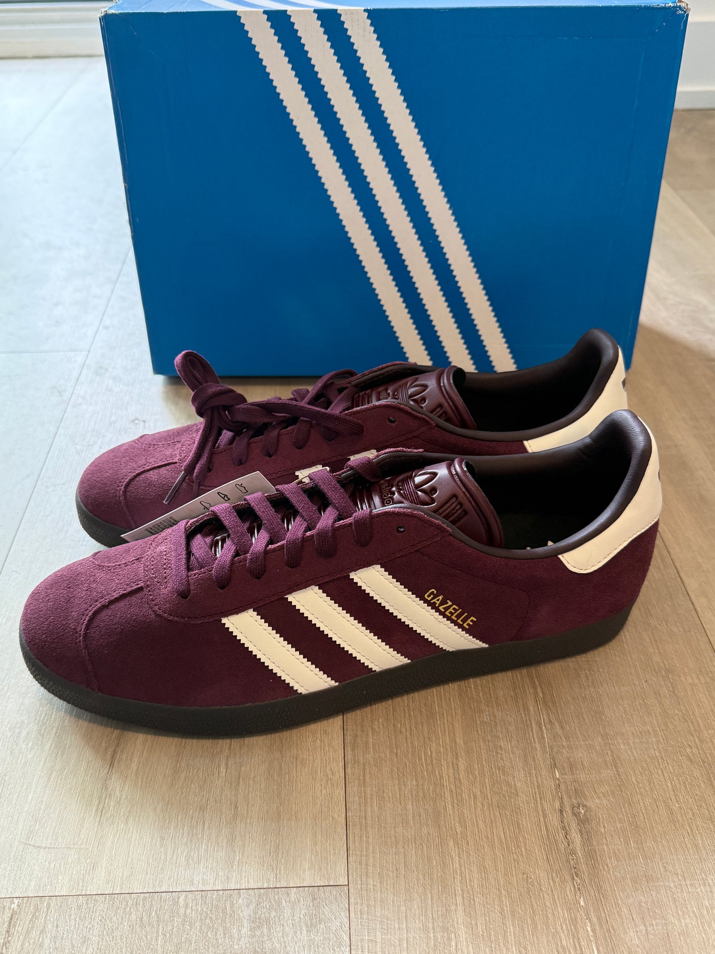 adidas GAZELLE 'MAROON GUM'