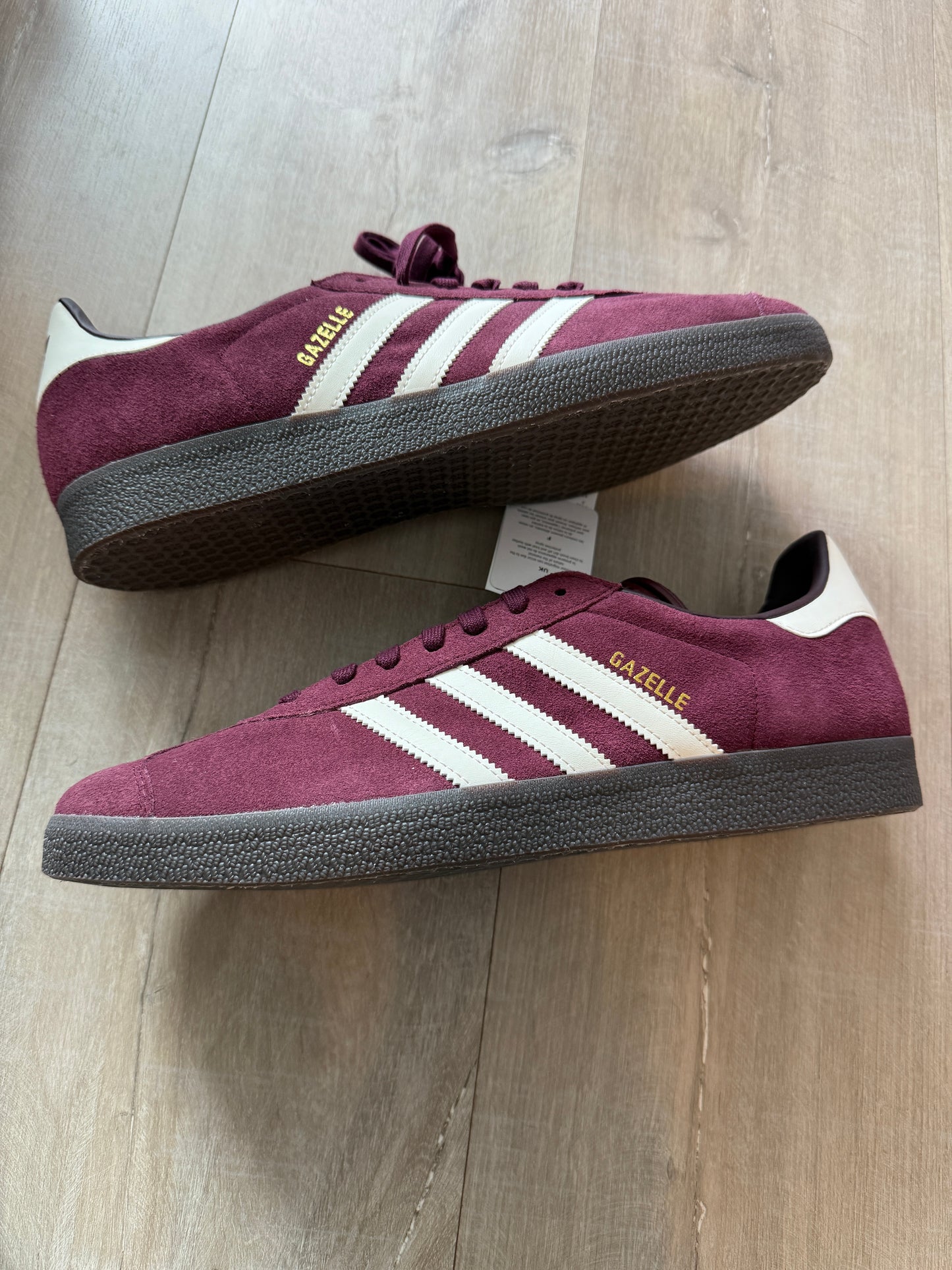 adidas GAZELLE 'MAROON GUM'