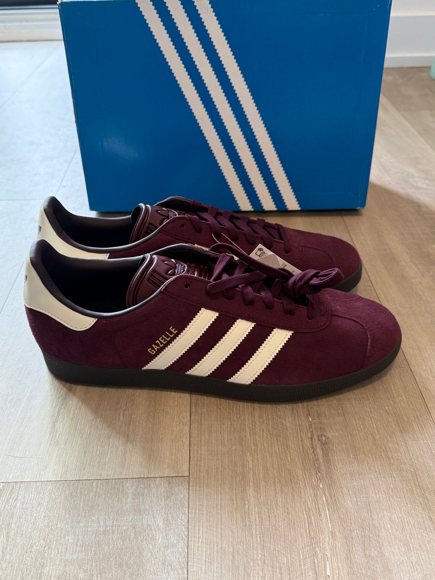 adidas GAZELLE 'MAROON GUM'