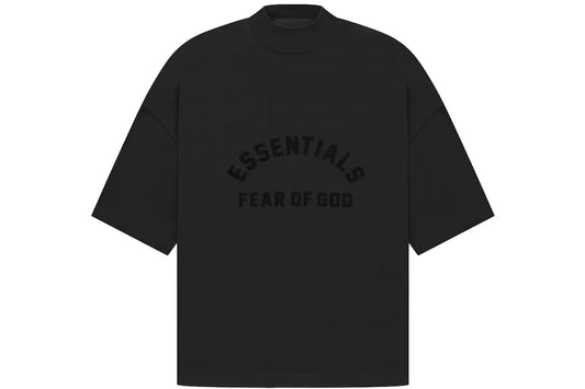 FEAR OF GOD ESSENTIALS T-SHIRT JET BLACK (SS23)