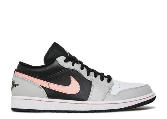 Jordan 1 Low Black Pink Grey - Kicksinto