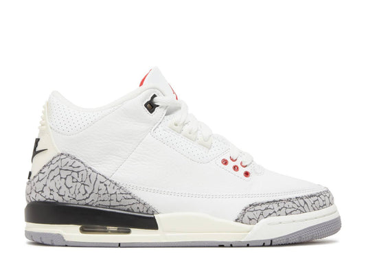 AIR JORDAN 3 RETRO GS 'WHITE CEMENT REIMAGINED' - Kicksinto