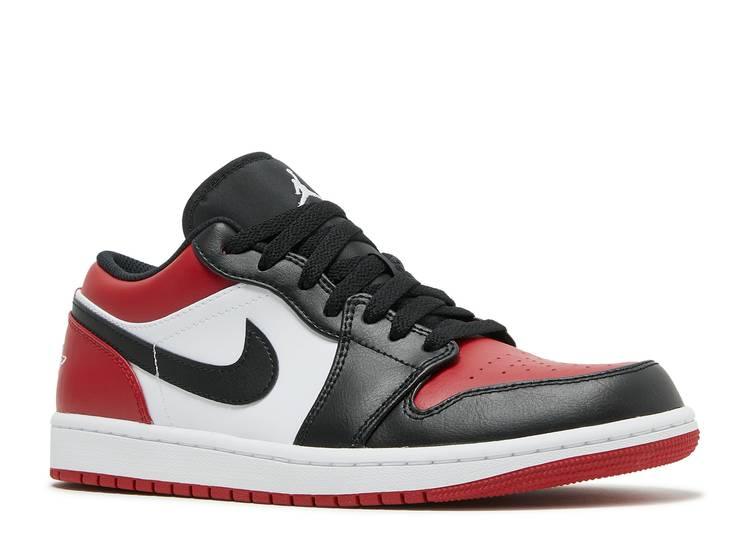 Jordan 1 Low Bred Toe – Kicksinto