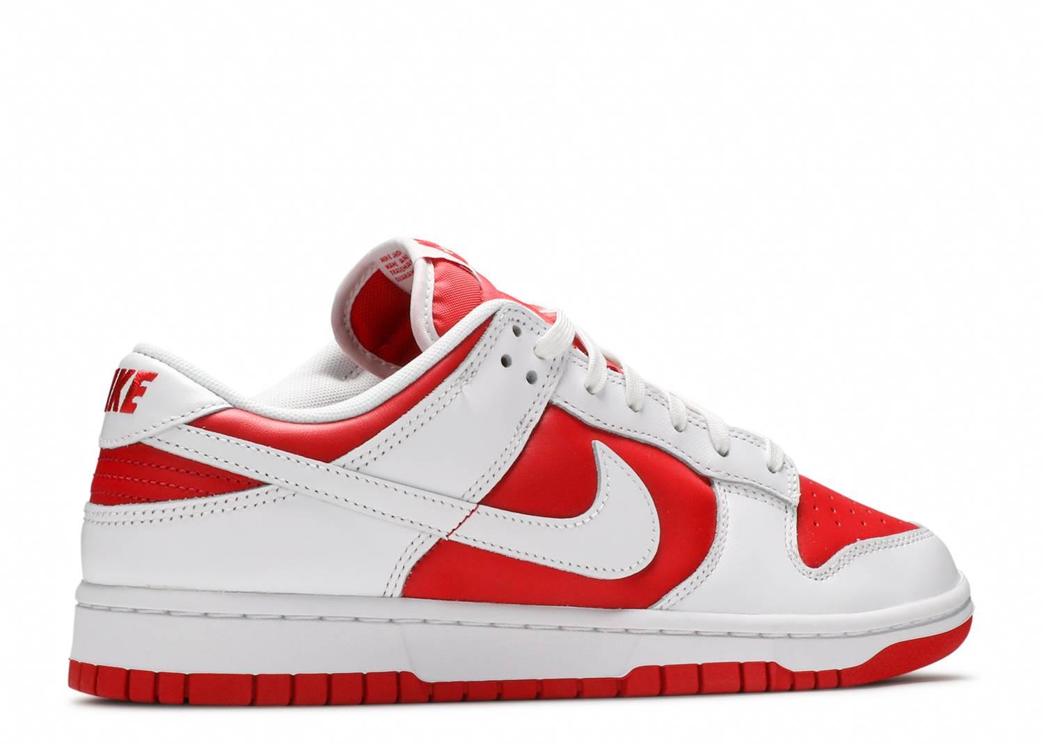 NIKE DUNK LOW 'CHAMPIONSHIP RED' – Kicksinto