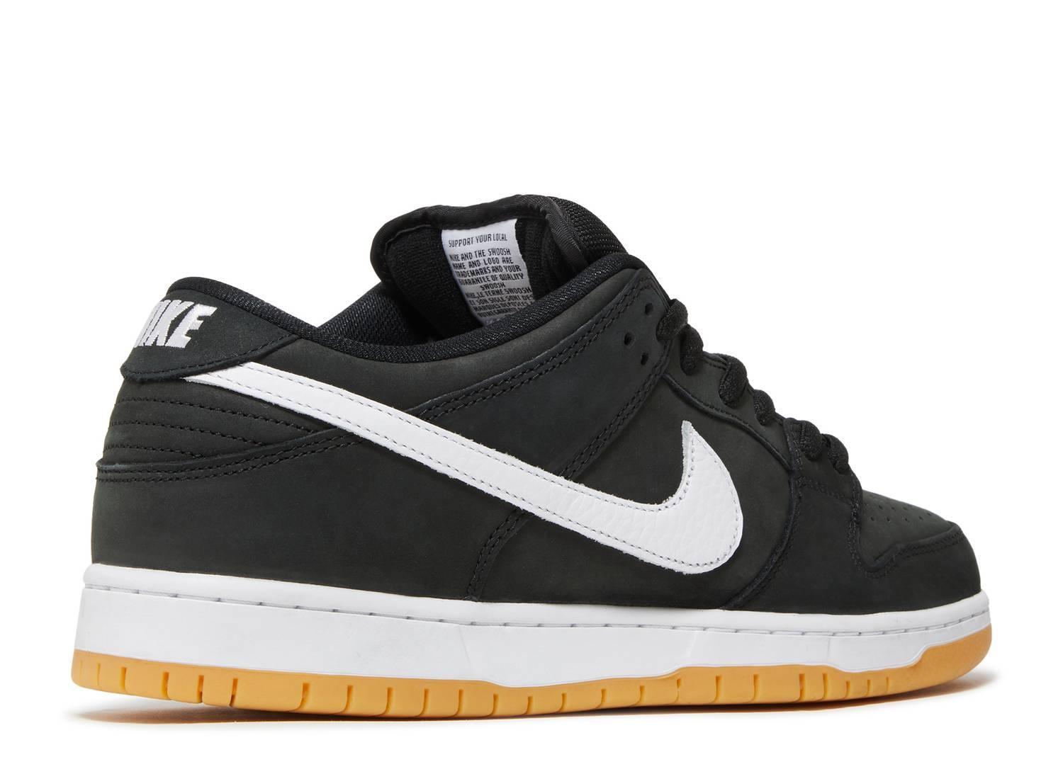 Nike sb clearance black and gum