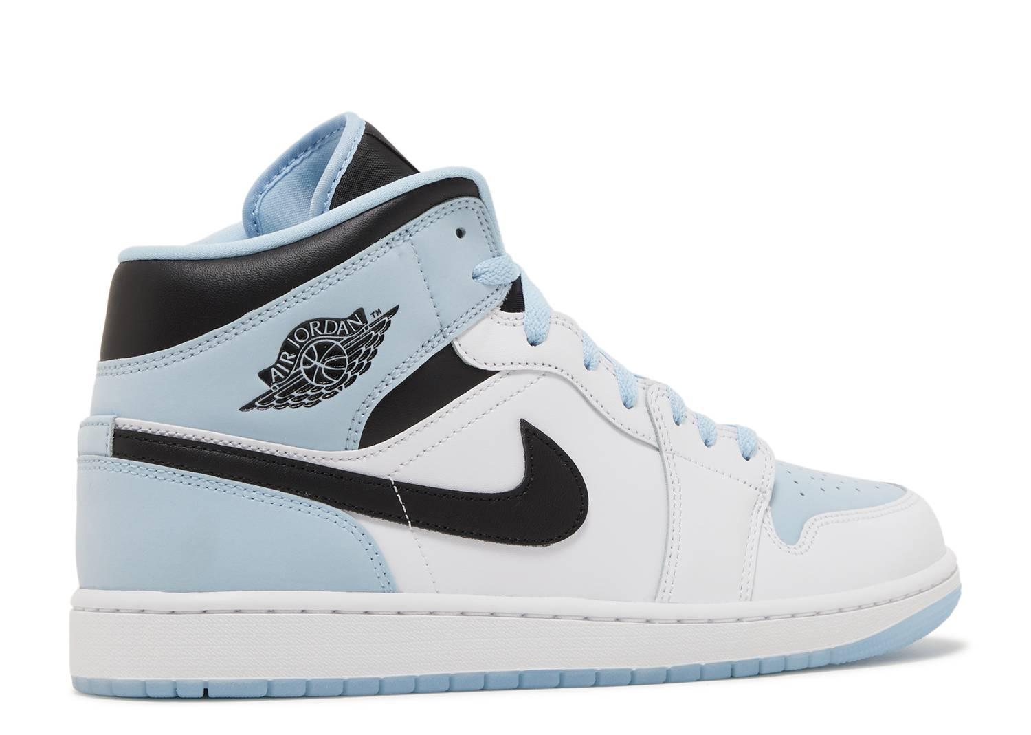 AIR JORDAN 1 MID SE 'WHITE ICE BLUE' – Kicksinto