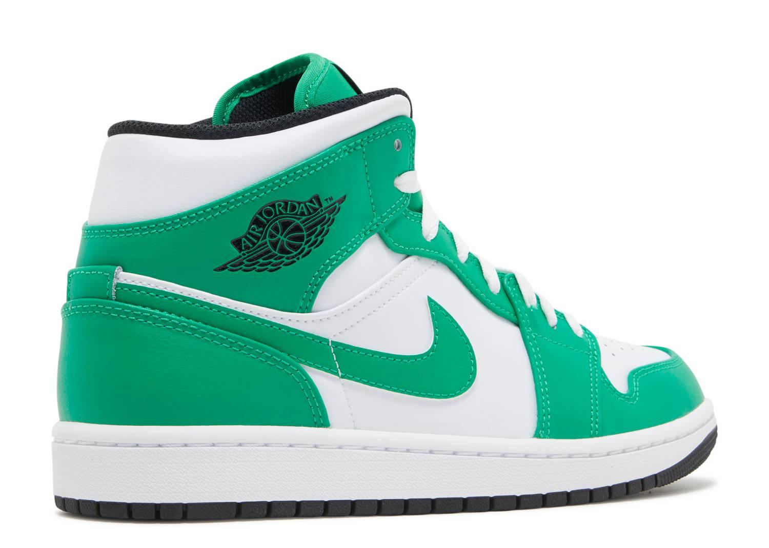 AIR JORDAN 1 MID 'LUCKY GREEN'