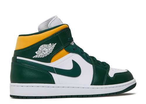 Jordan 1 mid on sale green