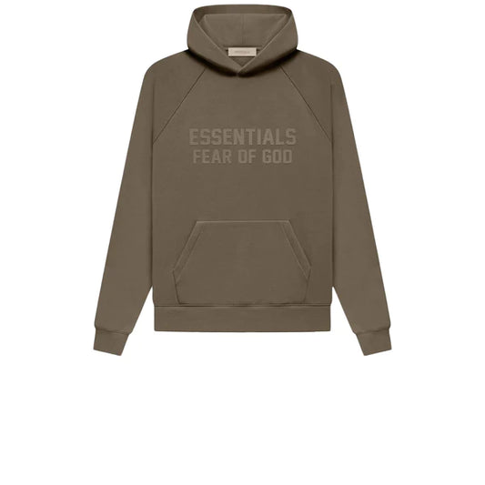 FEAR OF GOD ESSENTIALS HOODIE WOOD FW22 - Kicksinto