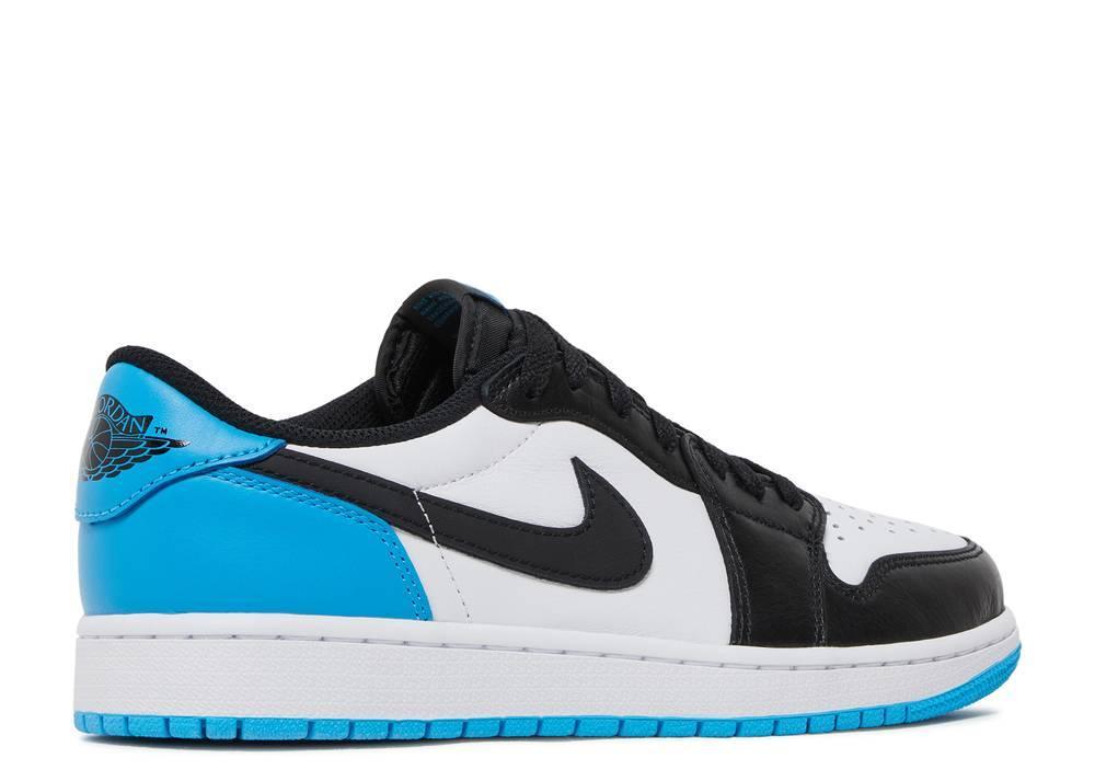 Jordan 1 Retro Low OG Black Dark Powder Blue – Kicksinto