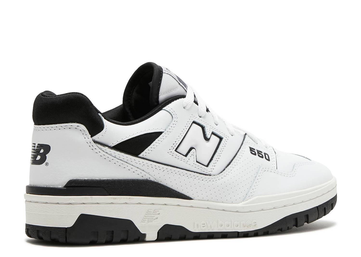 New balance black and white clearance sneakers