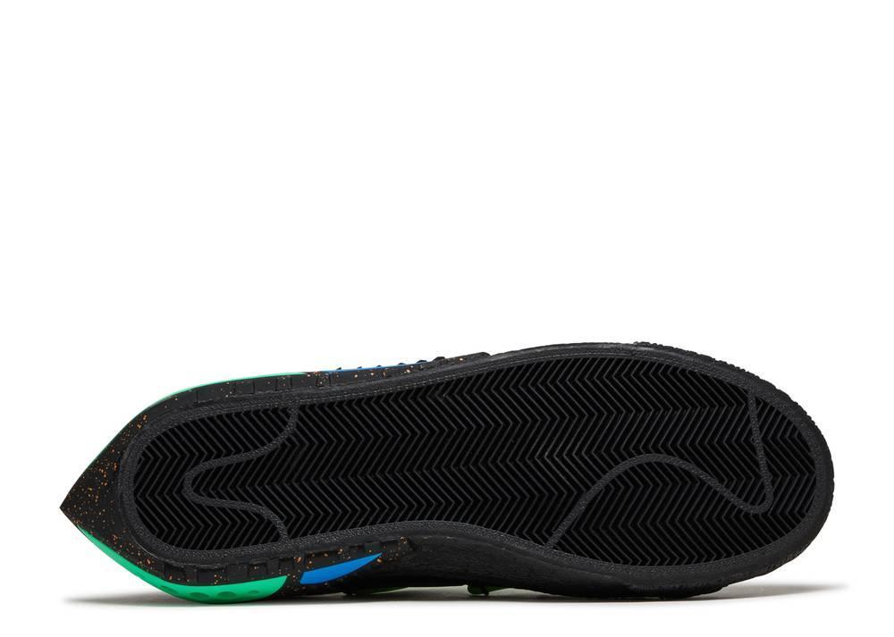 Nike Blazer Low Off-White Black Electro Green - Kicksinto