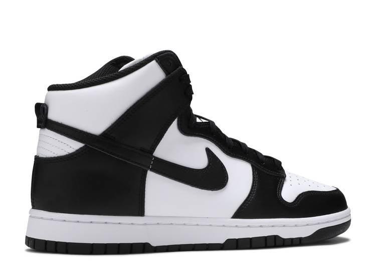 Dunk high deals black white